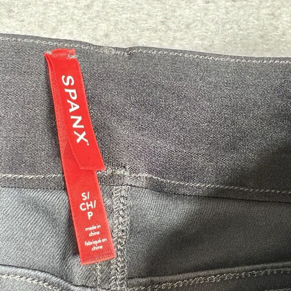 Spanx Stretch Twill Cargo Ankle Jogger Pants Black Stretchy Women’s Size Small - Picture 9 of 12